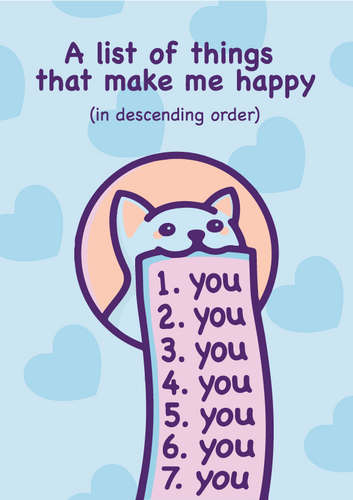 Love Greeting Card - Only You