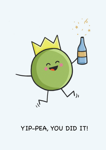 Congrats Greeting Card - Yippee